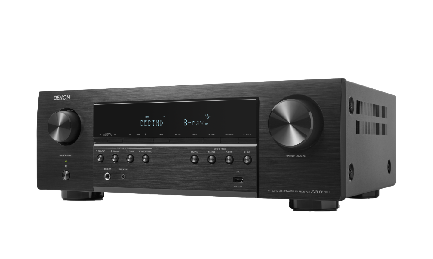 AVR-S670H Denon Amplificador AV - Audio y Video