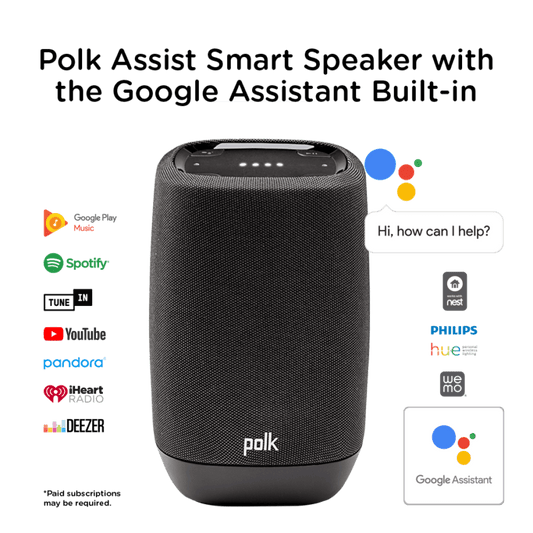 AM9305-A Polk Google Assistant - Audio Wireless - klibtech