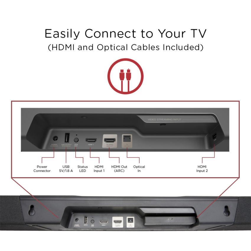 AM9640-A Polk CommandBar Alexa Assistant - Audio Wireless - klibtech