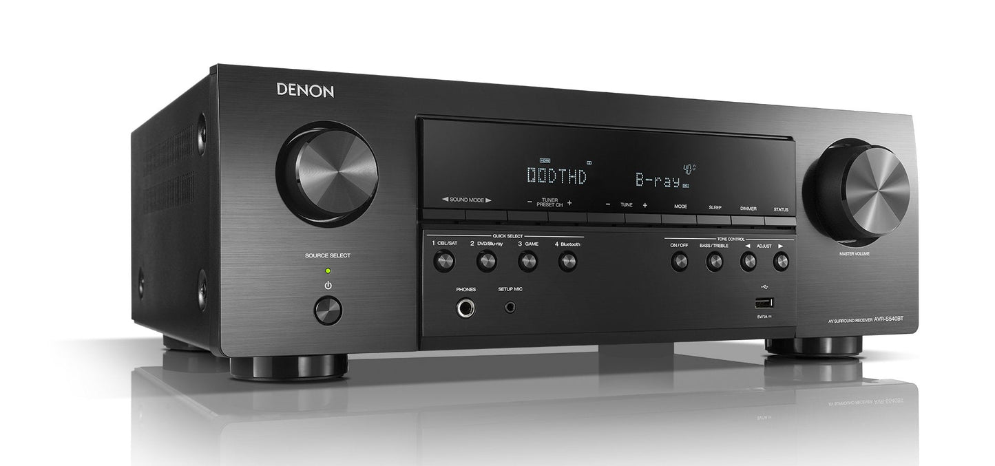AVR-S540BT Denon Amplificador AV - Audio y Video - klibtech