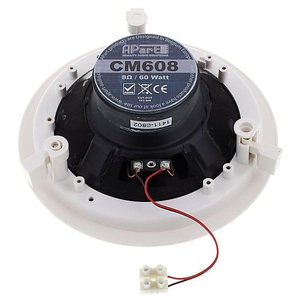 CM608 Apart Altavoz de Pared Bidireccional - Audio Comercial - Klibtech - CM608 Apart Altavoz de Pared Bidireccional - Audio Comercial