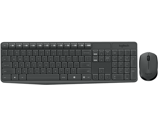 Logitech MK235 COMBO TECLADO INALÁMBRICO Y MOUSE  - Promoción y Saldo - Klibtech - Logitech MK235 COMBO TECLADO INALÁMBRICO Y MOUSE  - Promoción y Saldo