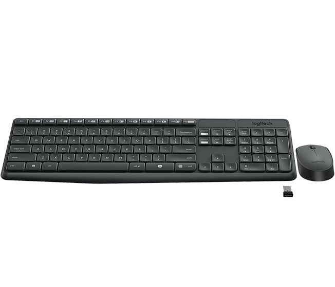 Logitech MK235 COMBO TECLADO INALÁMBRICO Y MOUSE - Promoción y Saldo - Klibtech - Logitech MK235 COMBO TECLADO INALÁMBRICO Y MOUSE - Promoción y Saldo