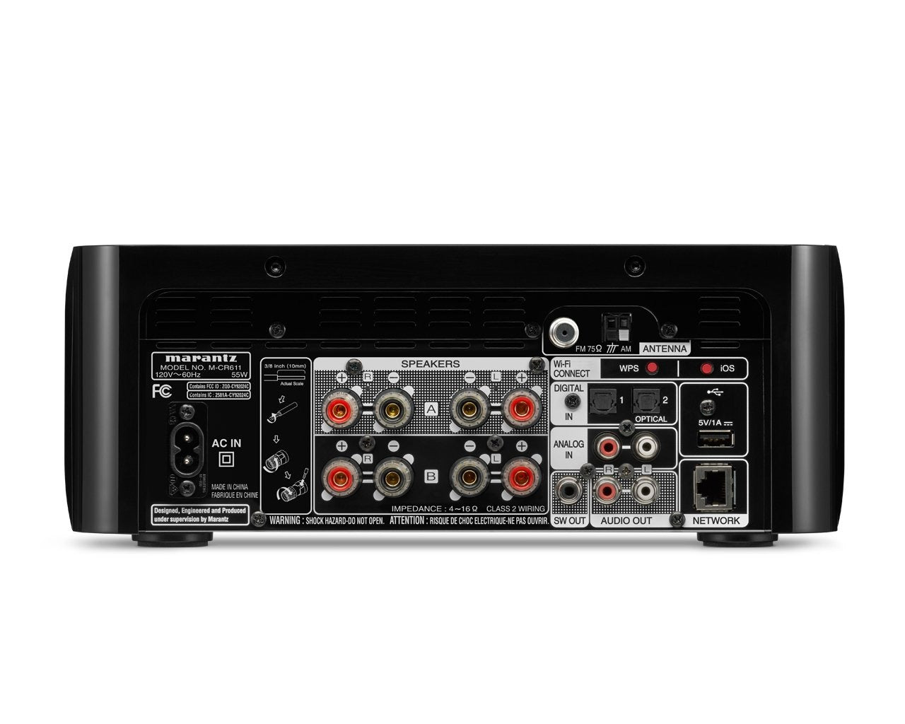 M-CR611 Marantz Amplificador Stereo - Audio Wireless - klibtech