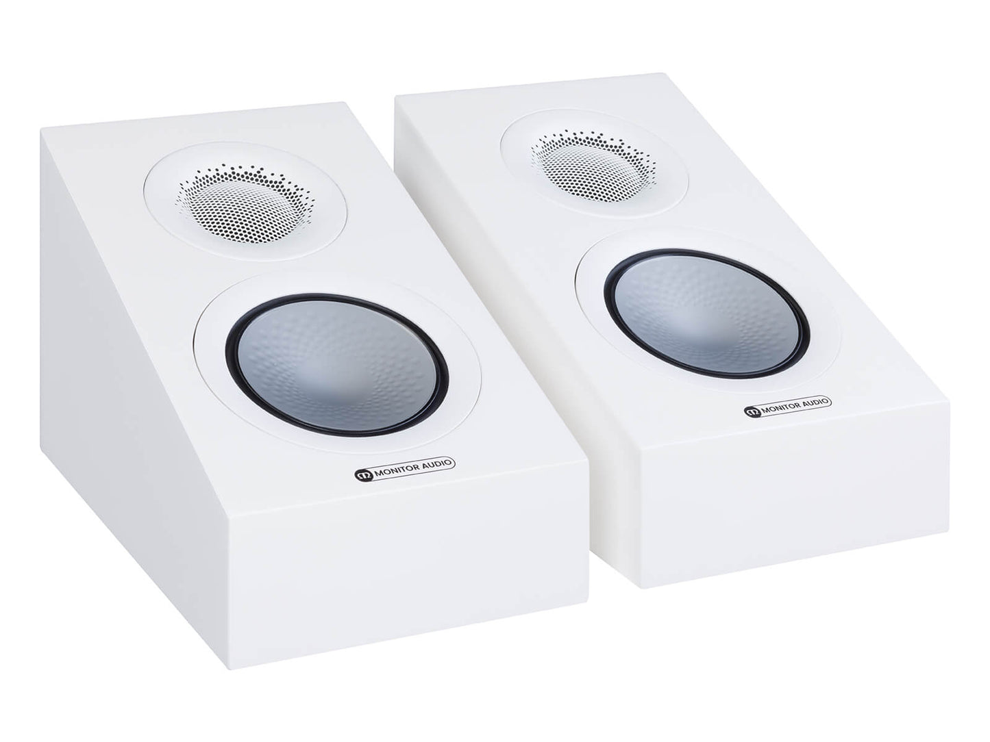 Silver AMS 7G dolby atmos enabled speaker Hi-Fi Surround Monitor Audio Speaker - Pair - Dolby Atmos® Approved Speaker Box