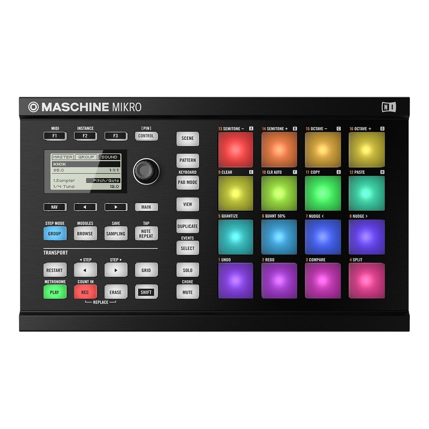 Maschine Mikro MK2 Native Instruments Controlador de Audio - klibtech