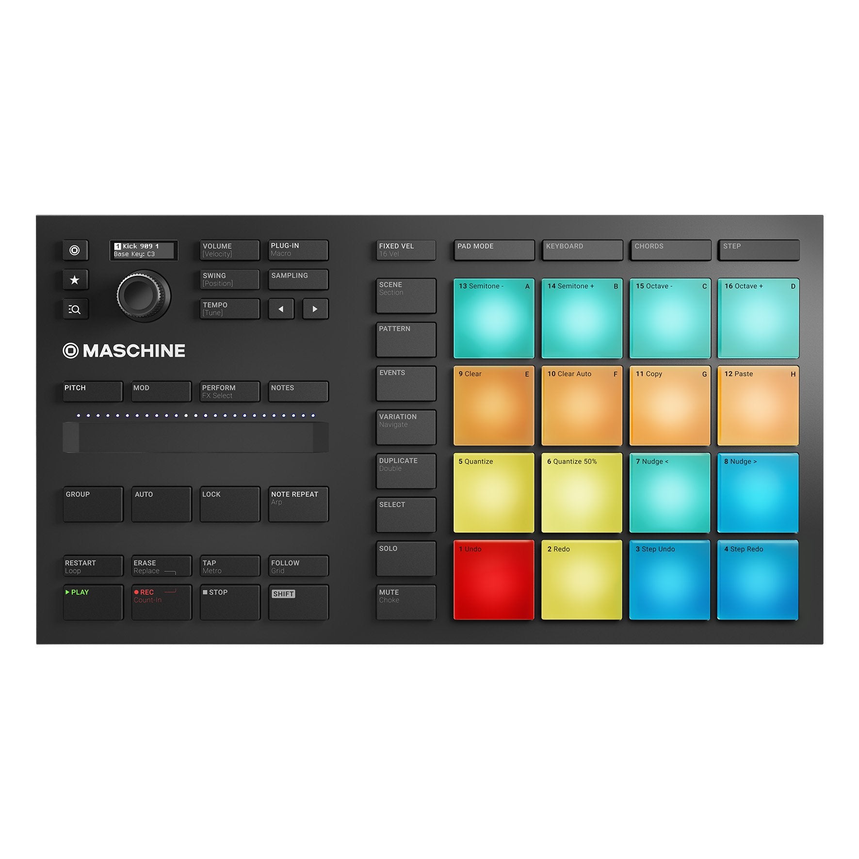 Maschine Mikro MK3 Native Instruments Controlador de Audio - klibtech