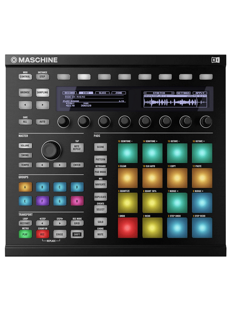 Maschine MK2 Native Instruments Controlador de Audio - klibtech