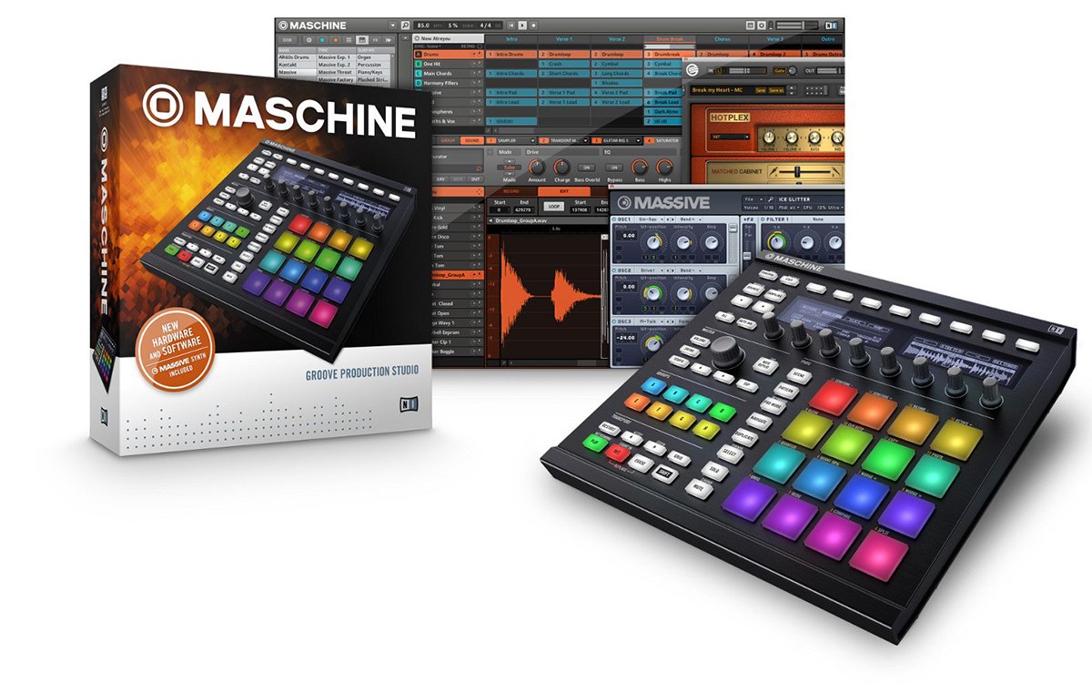 Maschine MK2 Native Instruments Controlador de Audio - klibtech