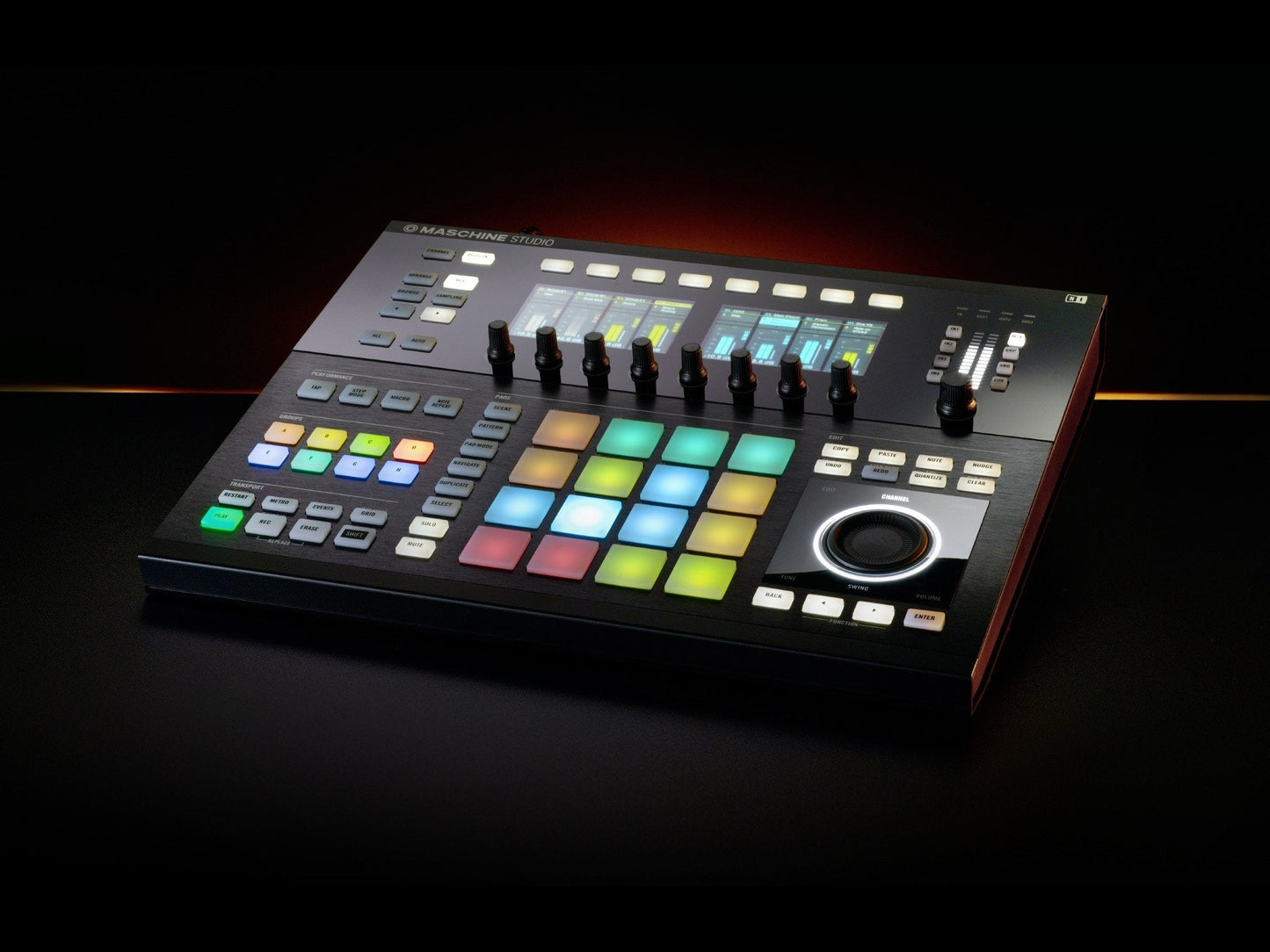 Maschine Studio Black Native Instrument Controlador de Audio - klibtech