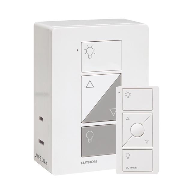 P-PKG1P-WH Kit Caseta para Lampara + Pico - Lutron - klibtech