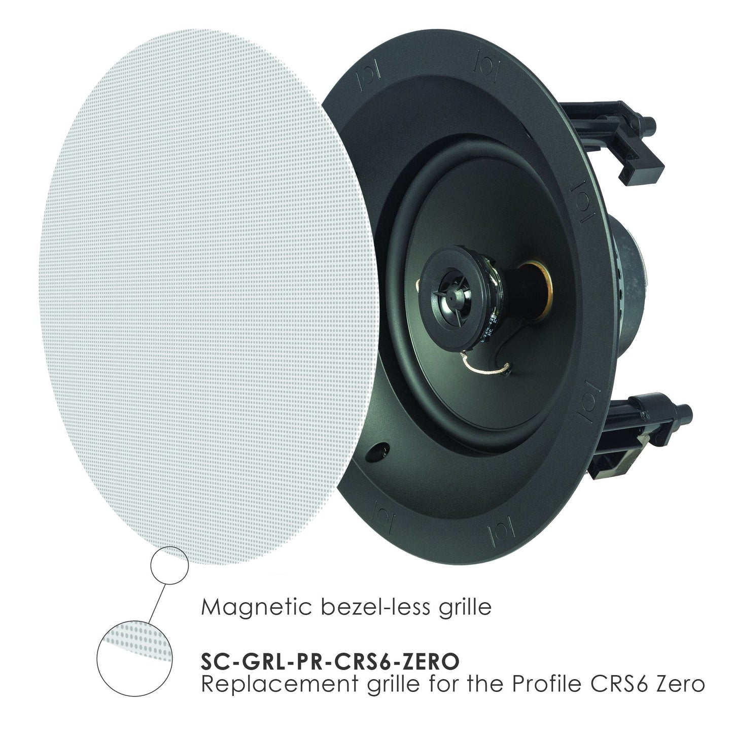 SC-PR-CRS6-ZERO SpeackerCraft Profile Parlante de Techo sin Bordes - Audio - klibtech