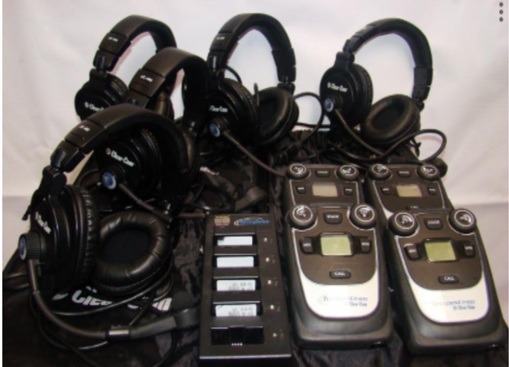 Sistema Clear Com Tempest 2400 5 Diademas - Promoción - klibtech