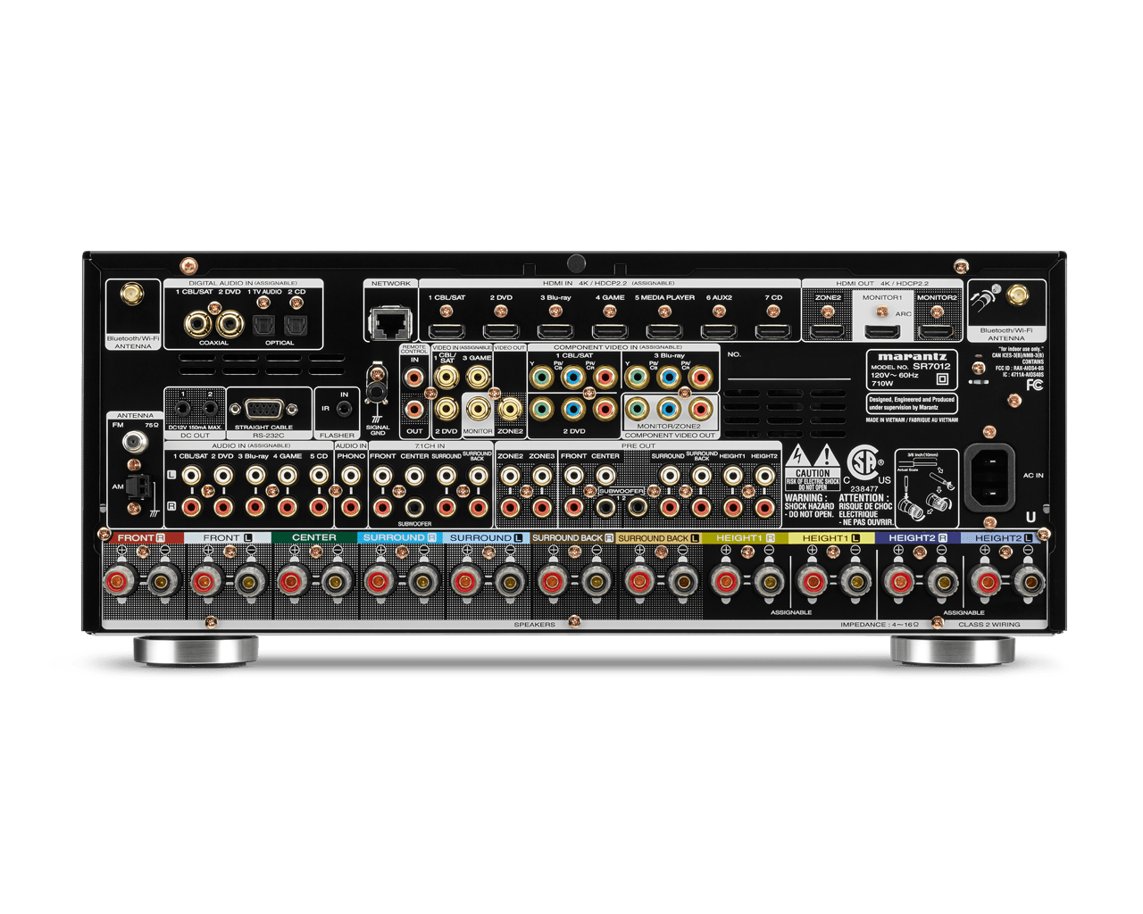 SR7012 Marantz Amplificador AV 9.2 - Audio y Video - klibtech