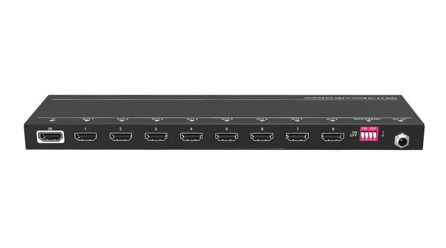 SUH8E-H2 PTN Distribuidor de Video HDMI 1X8 4K - Video - klibtech