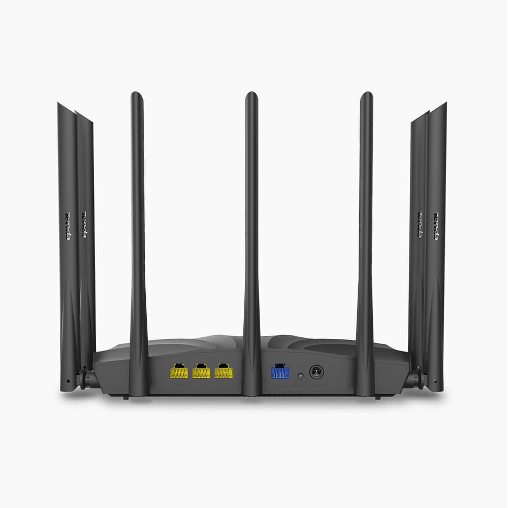Tenda AC23 Router Wifi GAMER Dual Band AC2100 - Redes - Klibtech - Tenda AC23 Router Wifi GAMER Dual Band AC2100 - Redes