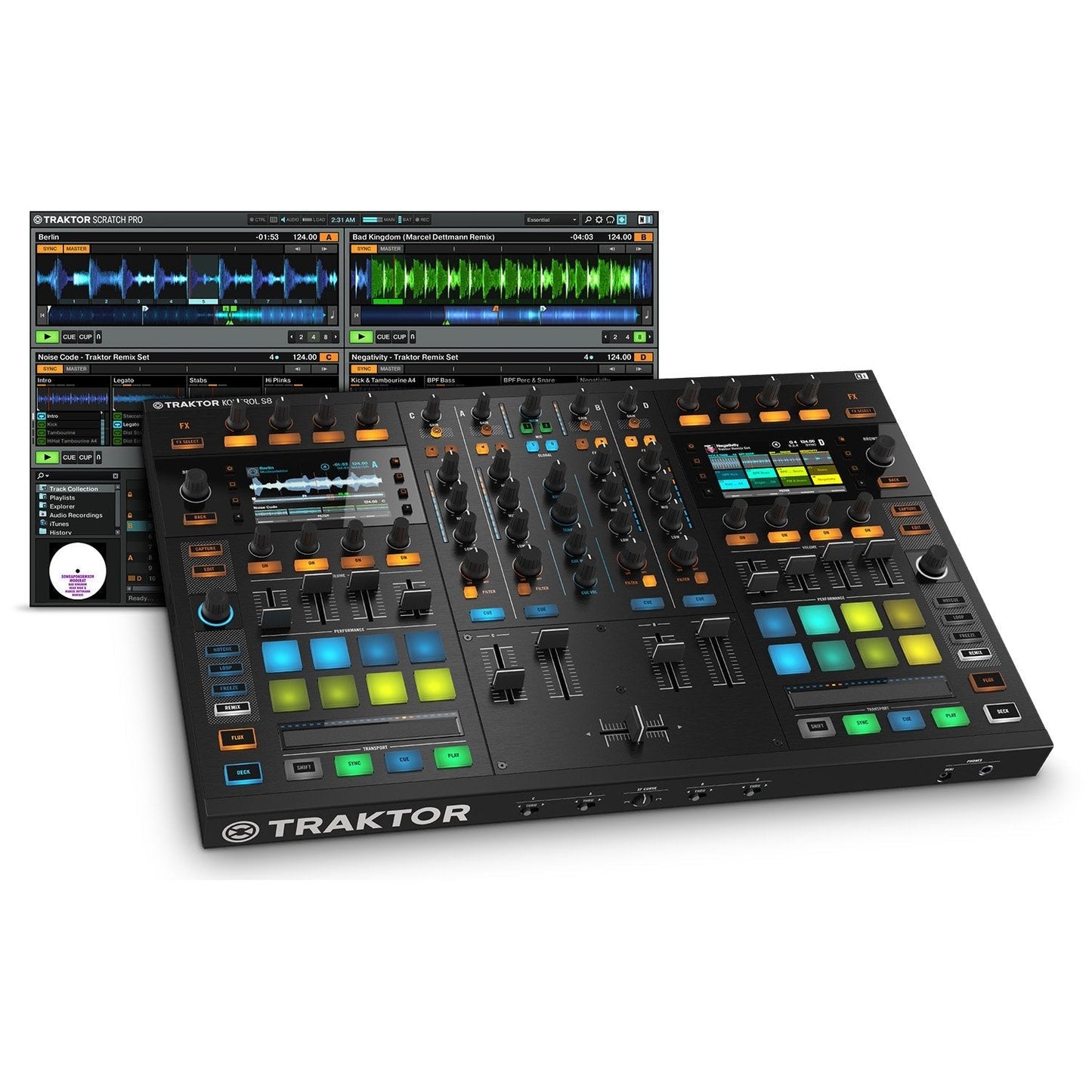 Traktor Kontrol S8 Native Instruments Controlador para DJs - klibtech