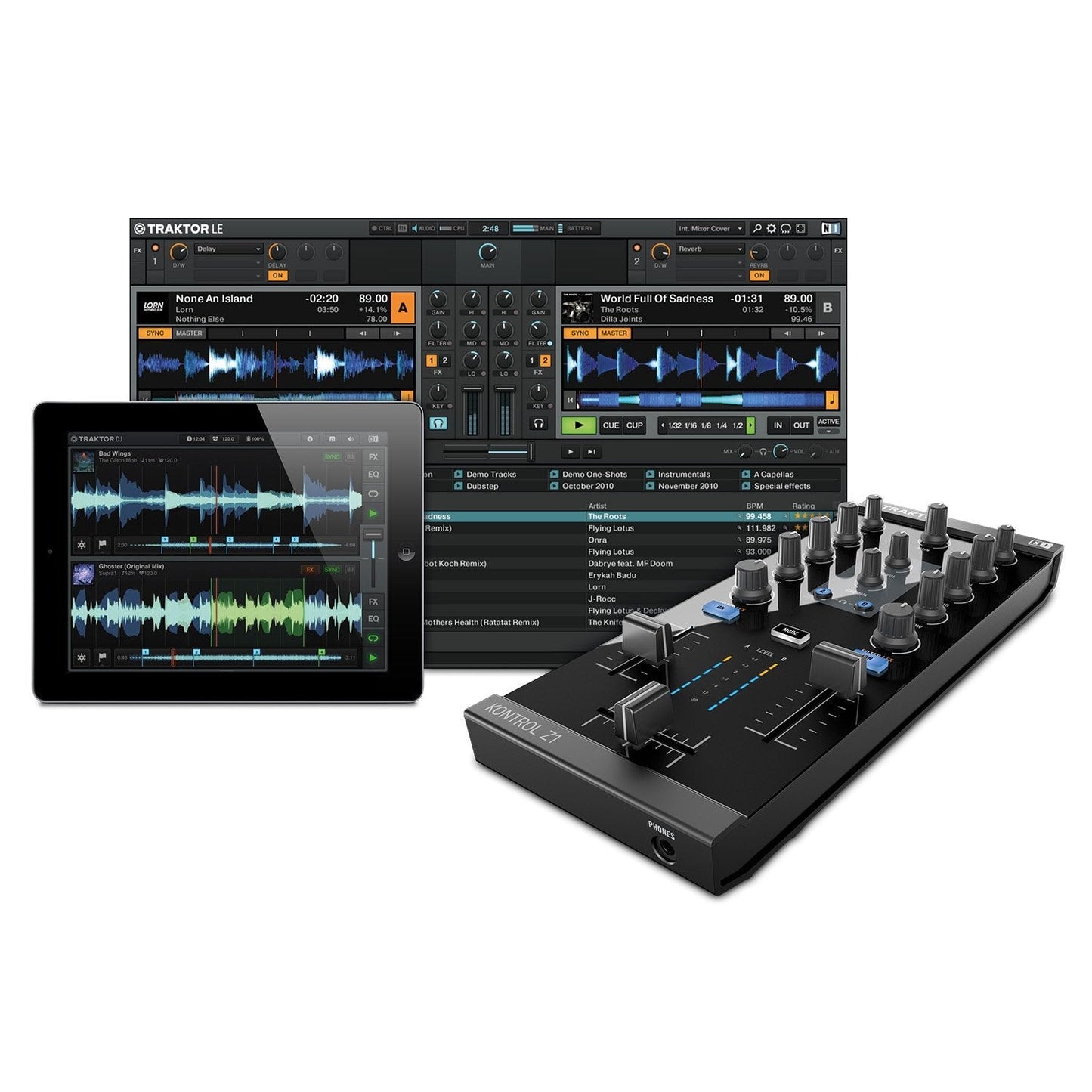 Traktor Kontrol Z1 Native Instruments Mezclador de Audio - klibtech