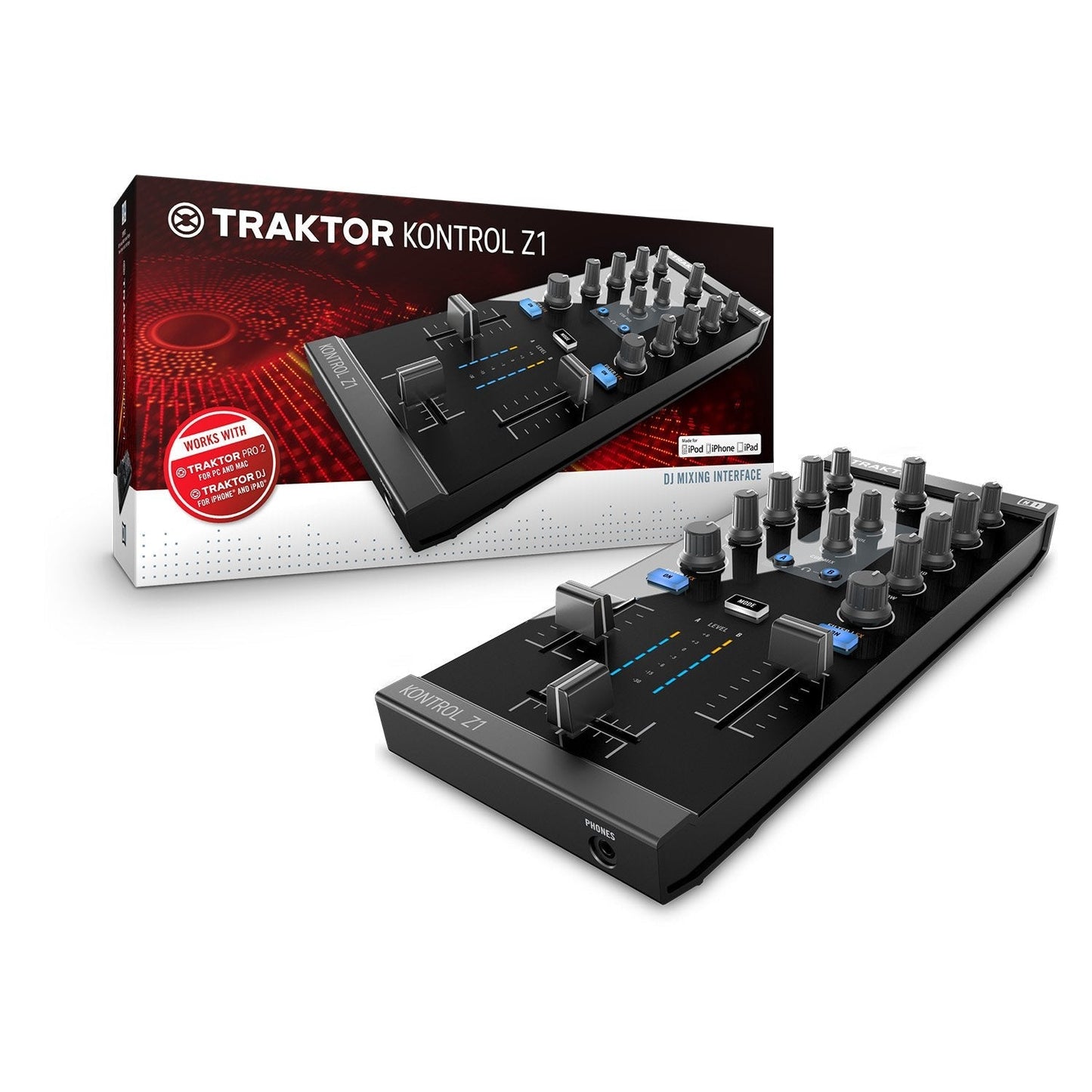 Traktor Kontrol Z1 Native Instruments Mezclador de Audio - klibtech