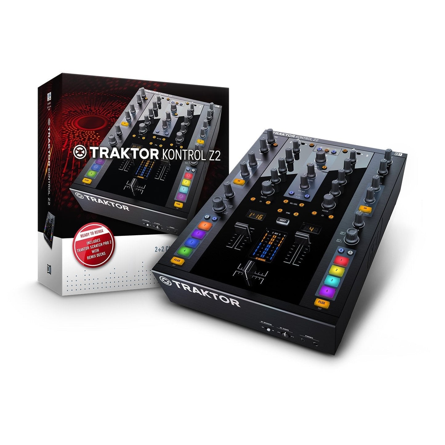 Traktor Kontrol Z2 Native Instruments Mezclador de Audio - klibtech