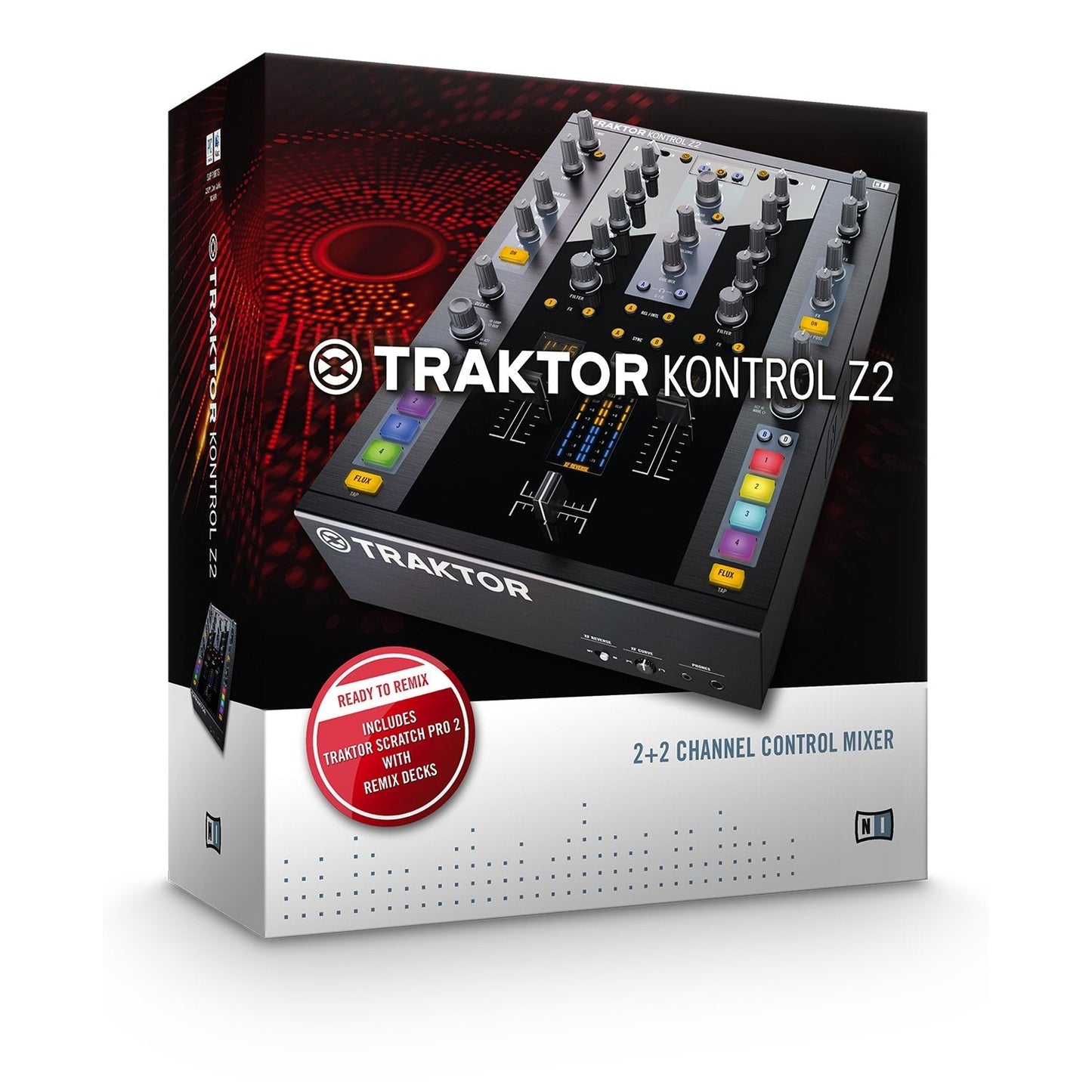 Traktor Kontrol Z2 Native Instruments Mezclador de Audio - klibtech