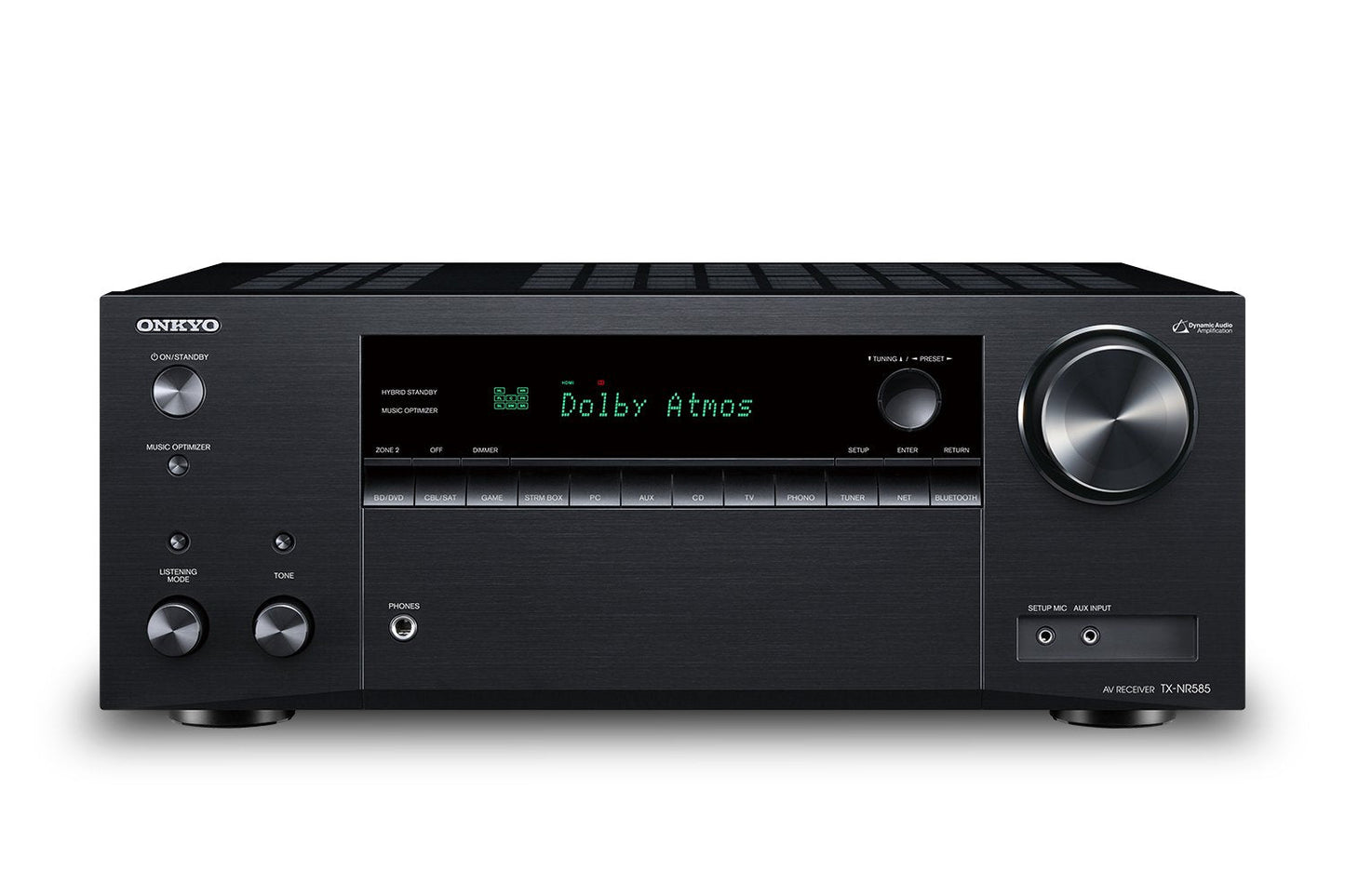 TX-NR585 Onkyo Amplificador AV 7.2-Ch Network Receiver with Google y Zone 2 - Audio y Video - klibtech