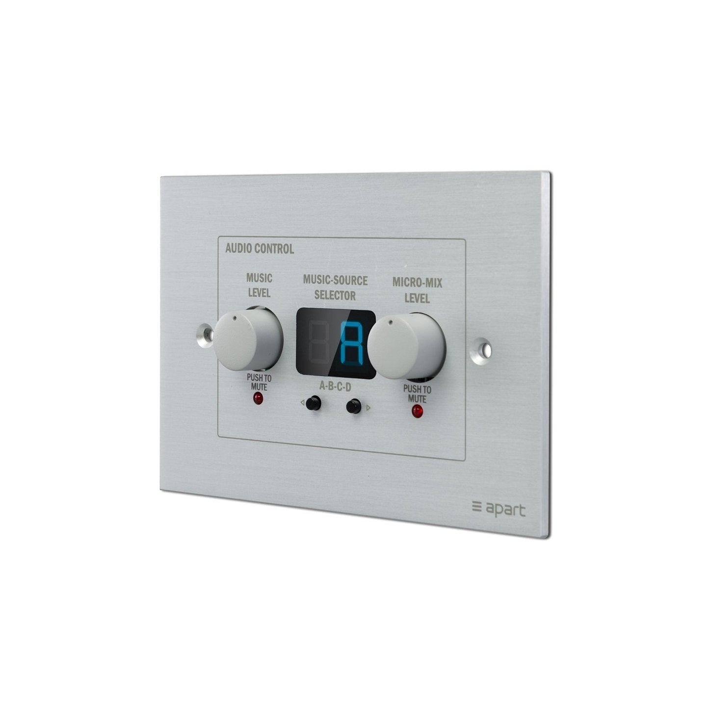 ZONE4R Apart Panel de Control de Pared - Audio Comercial Promoción - klibtech