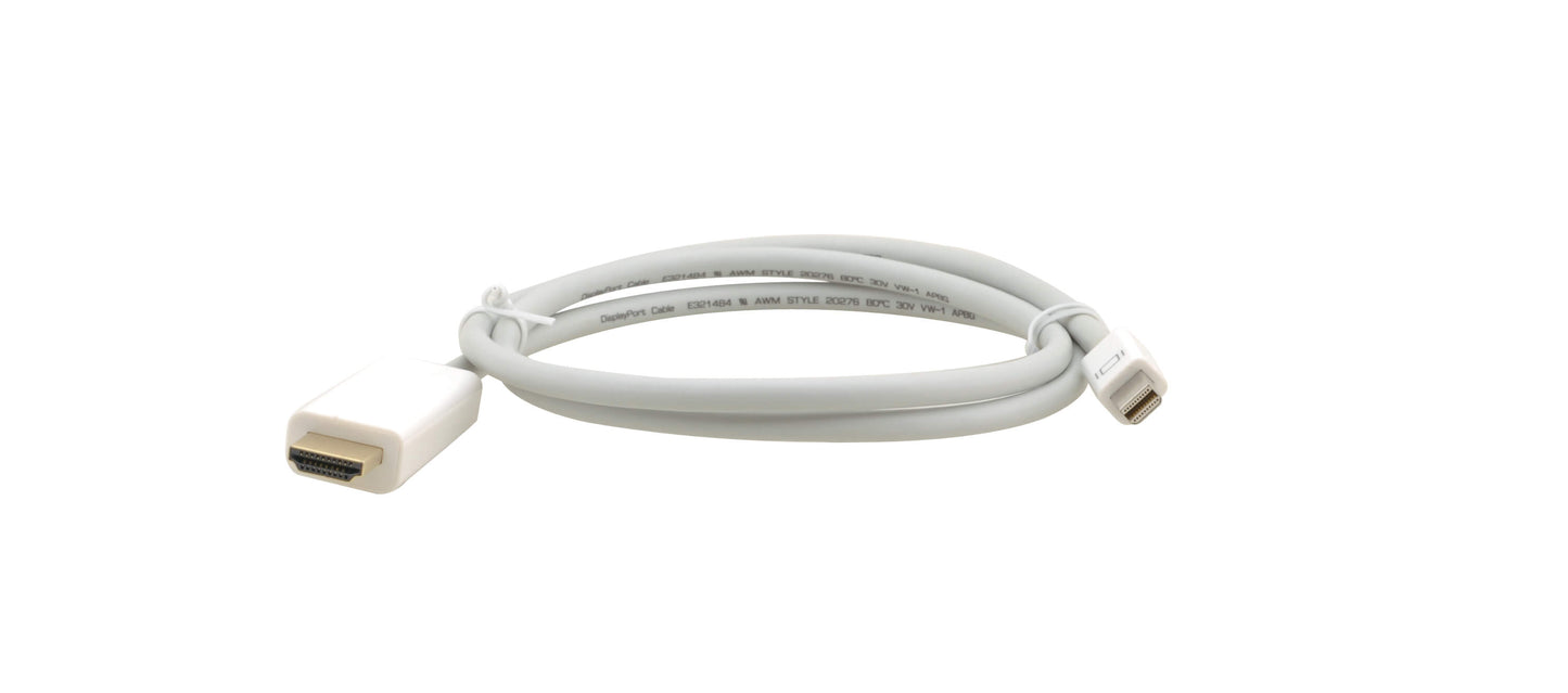 C-MDP/HM-6 Mini DisplayPort to HDMI Cable (Male) 6'