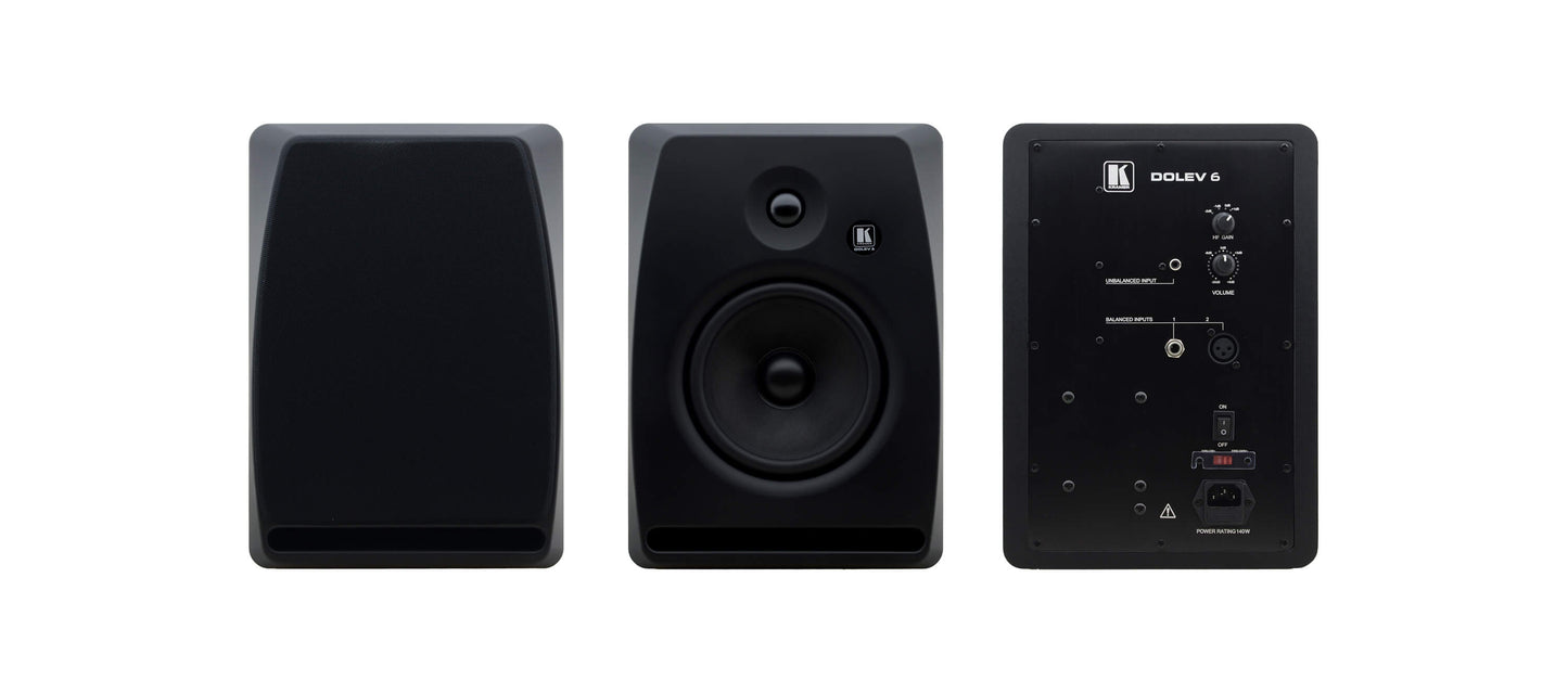 DOLEV-6 6.5" 2-Way Professional Active Monitors