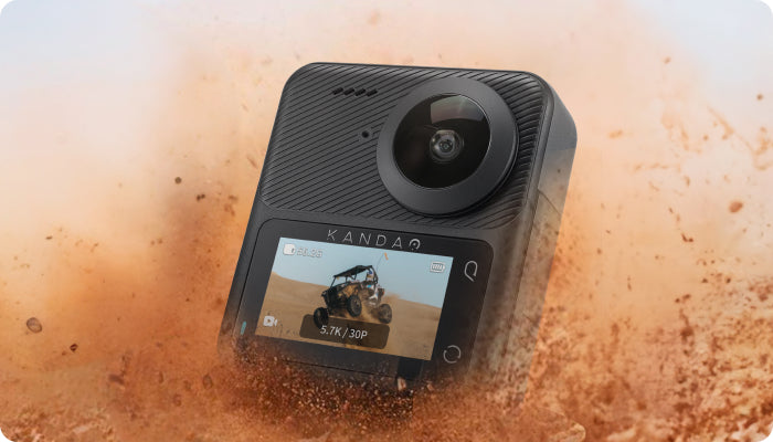 QooCam 3 Motorcycle Combo Action Camera