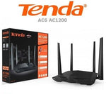 AC6 Tenda Router WiFi DualBand - Redes - Klibtech - AC6 Tenda Router WiFi DualBand - Redes