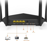 AC6 Tenda Router WiFi DualBand - Redes - Klibtech - AC6 Tenda Router WiFi DualBand - Redes