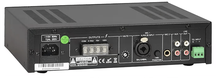 AM-200 Sion Amplificador Mezclador De Audio - Comercial - klibtech
