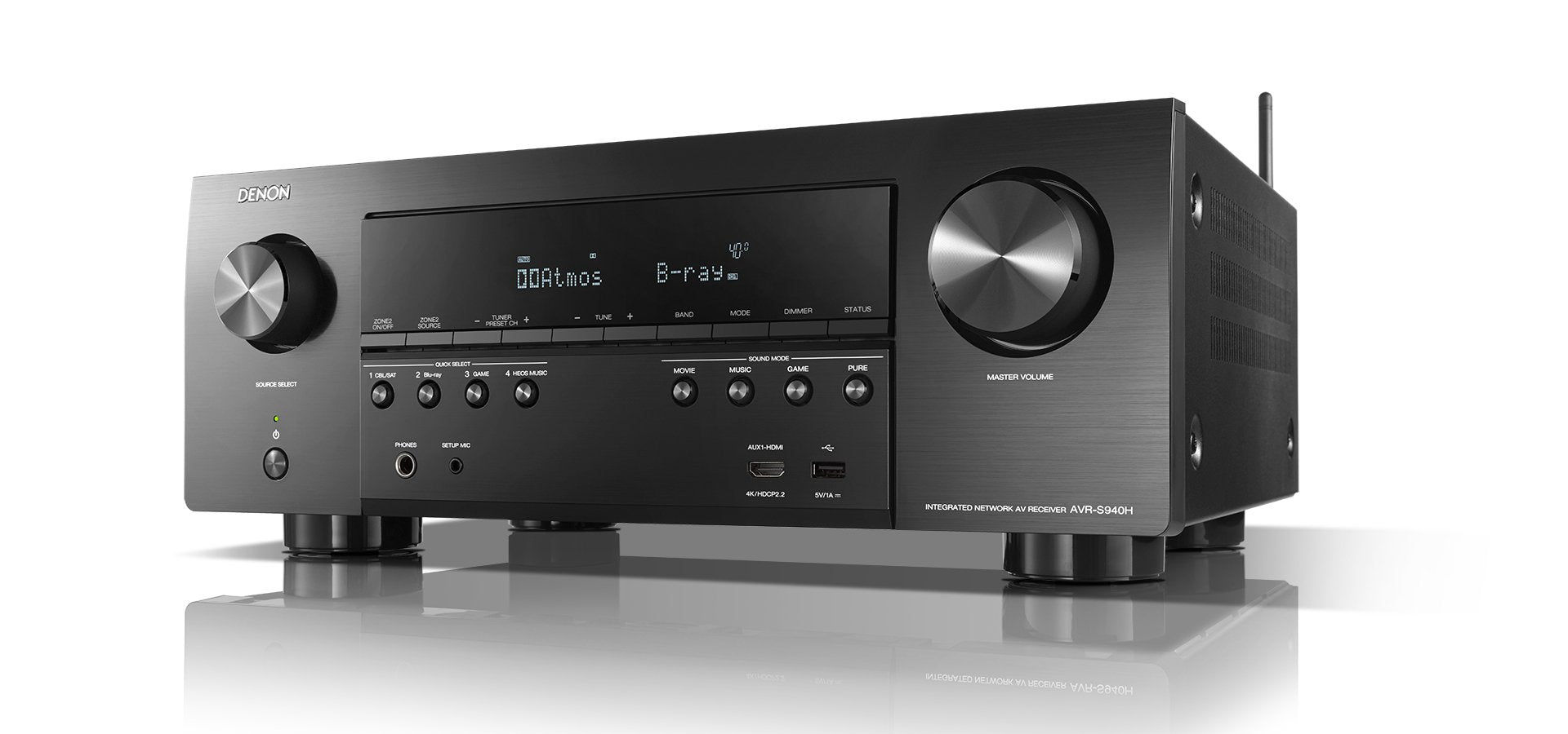 AVR-S940H Denon Amplificador AV - Audio y Video - klibtech