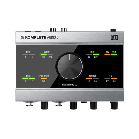 Komplete Audio 6 Native Instruments Interfaz de Audio - klibtech