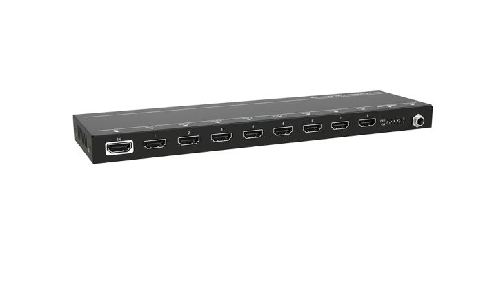 SUH8E-H2 PTN Distribuidor de Video HDMI 1X8 4K - Video - klibtech