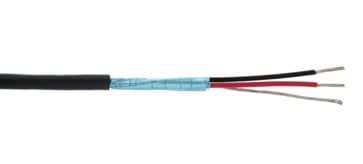 BC-1T-300M Balanced Mono Audio or Control Cable (20 AWG) (985')