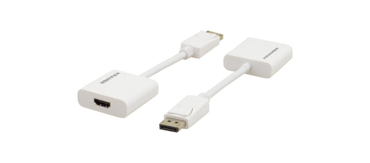 ADC-DPM/HF/UHD Adapter Cable: DisplayPort (M) to HDMI (F) (1')