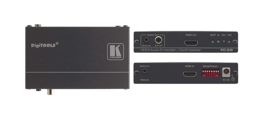 FC-69 Incrustador/desincrustador de audio HDMI